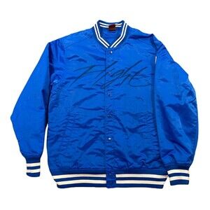 Nike Jordan Rare Flight Club Air Jordan Blue Grail GOAT L Bomber Jacket
